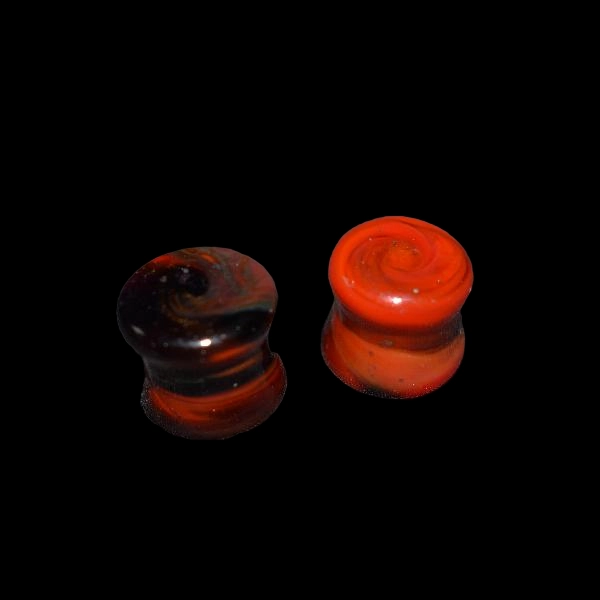 écarteur rouge sombre