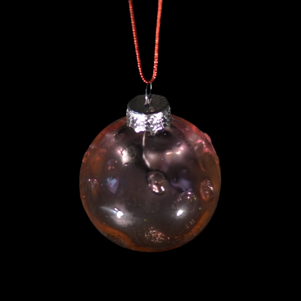 boules-de-noel rose or