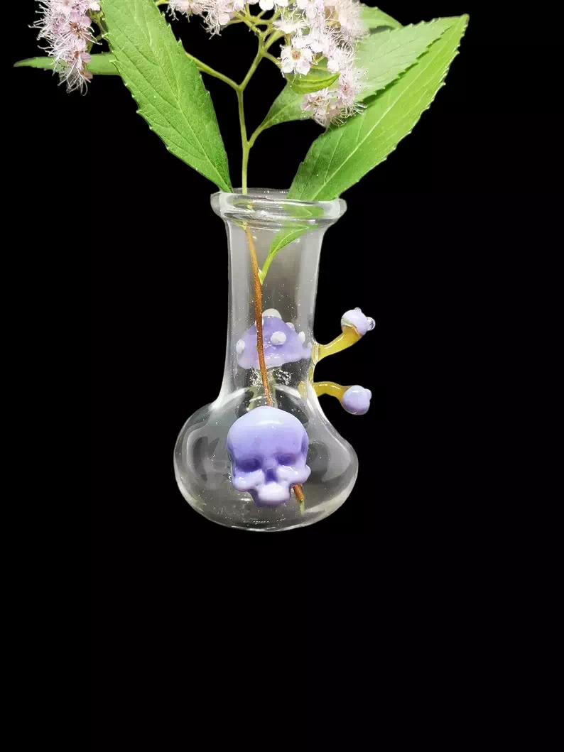 décoration en verre soufflé - modèle vase Aztec 1