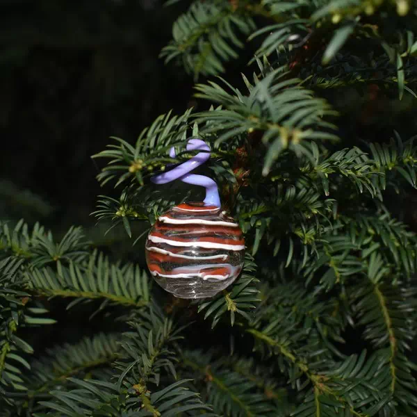 boules de Noël en verre soufflé - modèle traio