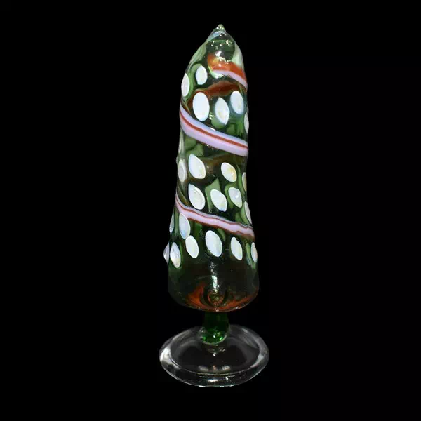 figurine en verre soufflé - modèle sapin 2