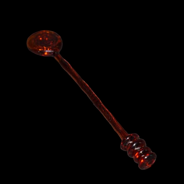 décoration en verre soufflé - modèle Cuillère à Miel Coeur