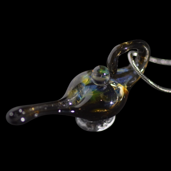 Pendentif en verre - Aladdin space lampe