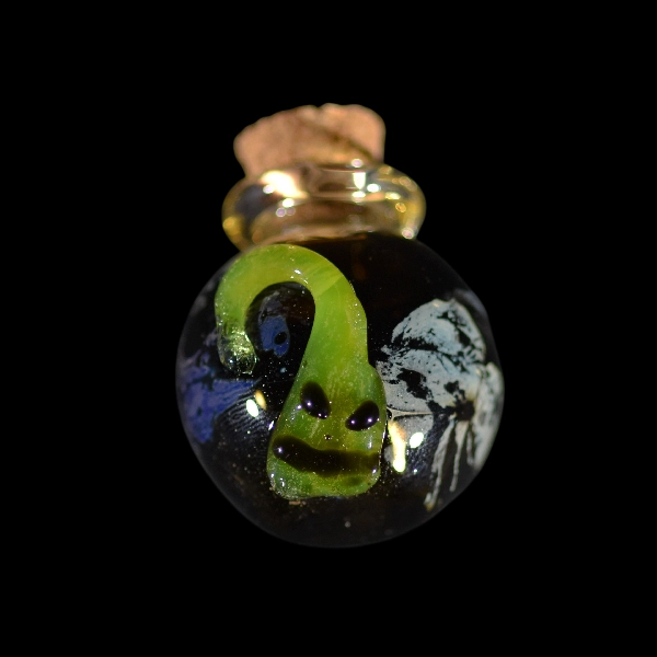 accessoire en verre fiole oogie boogie