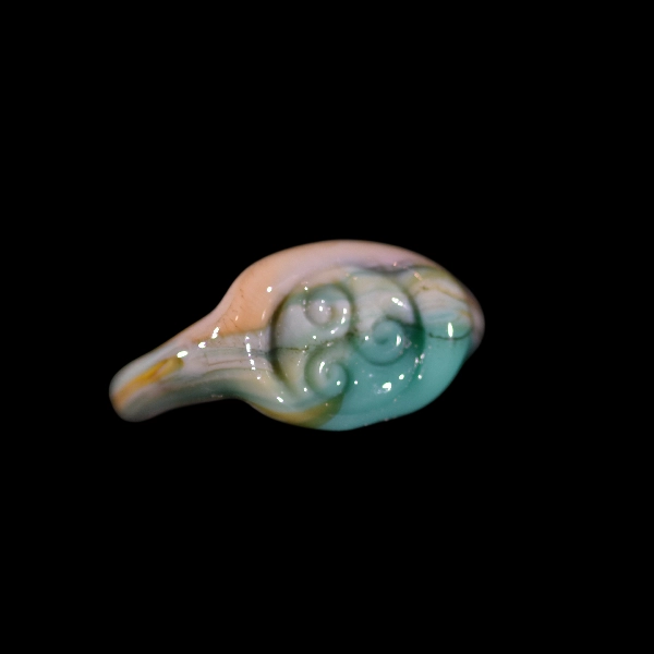 bague en verre celtique limon